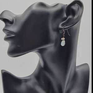 VINTAGE BEADED DANGLE EARRINGS